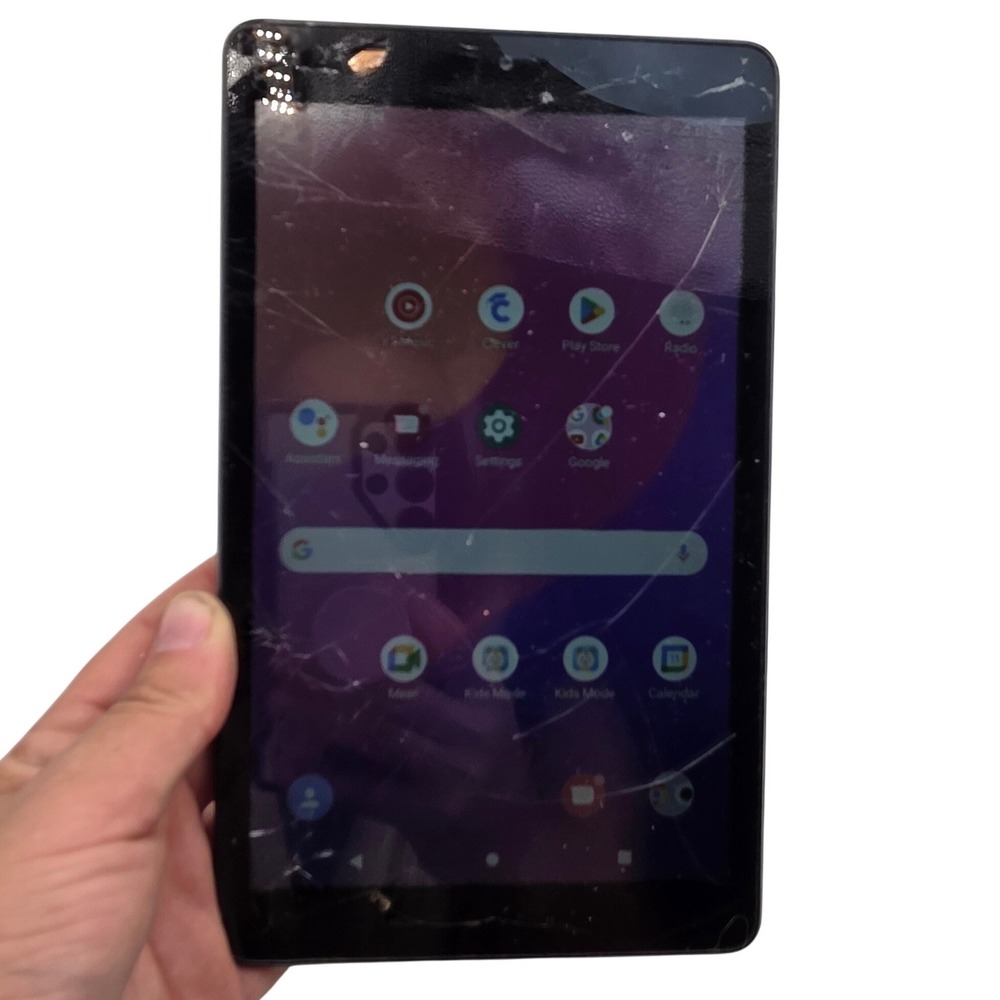 Alcatel JOY TAB 2 9032Z 32GB Black Android 10 8in Tablet CRACKED SCREEN O5